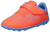 futbol bebeto 100%Synthetic Puma Future 19.4 TT V Inf, Zapatillas de Fútbol para Bebés, Rojo (Red Blast-Bleu Azur), 24 EU
