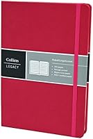 Collins CL53N-04 Legacy A5 Ruled Notebook - Pink
