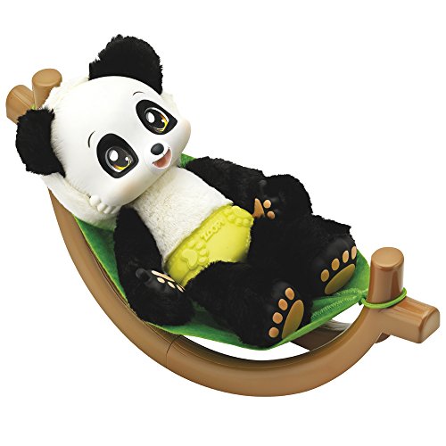 Zuru - ZOOPY Baby Panda con hamaca, brilla en la oscuridad y sonidos (ColorBaby 75777)