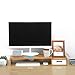 Produktbild GX&XD Computer Monitorständer Mit schublade,Hals-Schutz Universal Holz Bildschirmständer Büro-rechner Laptop Schreibtisch Handy tv druckergestell Schreibtisch Organizer-A