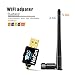 Wlan Stick Wifi Adapter Dongle 600mbps - NeKan Dual Band (5.8Ghz/433mbps+2.4Ghz 150mbps) 802.11b/g/n/a/ac Wireless USB WiFi Dongle für Windows XP/Vista/7/8/10 Linux2.6X MAC OS