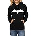 Fanideaz Womens Fullsleeve Cotton Justice League Batman Premium Hoodies Sweatshirt Pullover RS.999.00