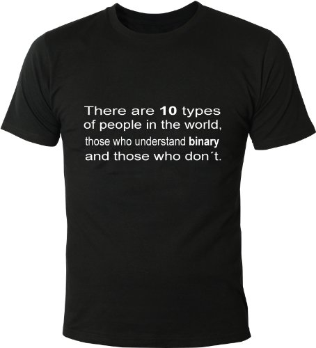 Mister Merchandise T-Shirt Understand Binary. Nerd Computer - Uomo Maglietta S-XXL - Molti Colori