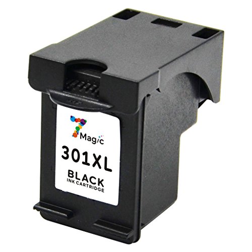 7Magic 2-Pack (1x Schwarz, 1x Farbe) Remanufactured Druckerpatronen Ersatz für HP 301 301XL Multipack Tintenpatronen Kompatibel mit HP Deskjet 1000 1010 1510 1050 1050a 1055 2000 2050 2050a 2054a 2510 2540 2542 2544 3050 3054a 3052a 3055 3059a, HP Envy 4500 4502 4504 4505 4570 5530 5532 5534 5539, HP Officejet 2620 2622 4630 4632 4634 4636 Drucker - 2