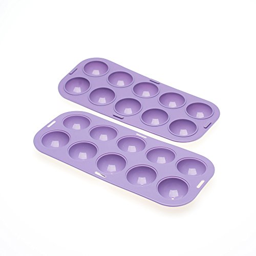 Baekka Set de moldes de silicona para cake pops, con 60 palos