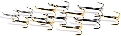 Esmond Drury Salmon Treble hooks (GOLD, SIZE 10)