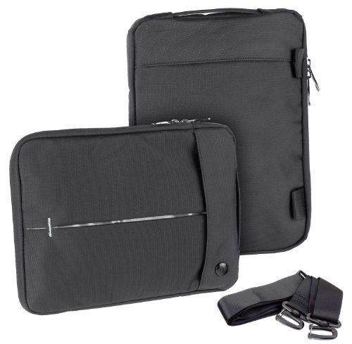 spécification Travel Case Sac à bandoulière/Sacoche Business Sac en noir pour MEDION liftab s10351