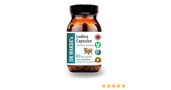 Dr Wakde S Lodhra Capsules Symplocos Racemosa I Free Shipping I 100 Natural Herbal Supplement I 60 Veggie Capsules Amazon Co Uk Health Personal Care