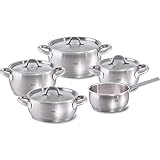 fissler topfset original profi collection preisvergleich Formschönes, pflegeleichtes Kochgeschirr Made in Germany. Edelstahl Töpfe mit Deckel und Stil-Kasserolle, rostfrei 18/10. Der praktische Schüttrand der Töpfe erleichtert das Ausgießen