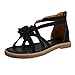 Produktbild Damen Sandalen Yesmile Sommer Mode Böhmen Flache Badesandale Sandalen Peep Toe Flip Blume Zehentrenner Schuhe Blume Frauen Strandschuhe Pantoletten Hausschuhe Frauen Outdoor Sandalen