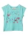 Beebay Infant-girl 100% Cotton Butterfly Applique T-Shirt (Blue,6-12 Months) RS.311.00