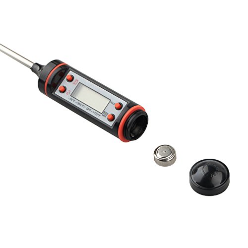 JUNGEN Digitale Kochen Lebensmittel Probe Meat Thermometer Küche Grill, Lebensmittel-Digital Thermometer Digital LCD Haushaltsthermometer küchen Einstichthermometer - 5