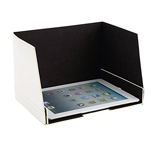 Nalmatoionme 9 7 Inch Apple and Computer FPV Monitor Sun Visor Sunshade Hood White Nalmatoionme 9 7 Inch Apple and Computer FPV Monitor Sun Visor Sunshade Hood White