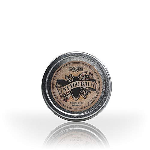 CanYouHandlebar Tatouage guérison Baume - Tout tatouage naturel postcure produit | Hydratation et protège la peau et le tatouage | Hypoallergénique Sans parfum Unscented Tattoo Pommade guérison |