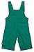 loud + proud Unisex Baby 471 Full Dungarees, Green (forest Fo), 3-6 Months (Manufacturer size: 62/68)