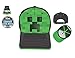 Produktbild Minecraft Baseballcap Youth schwarz