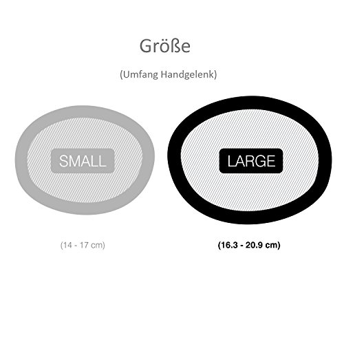 The Friendly Swede 2er-Set Schweißarmband mit praktischer Reißverschlusstasche - 6