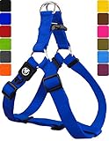 [HIGHLIGHTS]: Die DDOXX Hundegeschirre aus Premium Nylon sind verstellbar und für kleine, mittelgroße, mittlere & grosse Hunde. Sie sind in verschiedenen Farben (Schwarz, Blau, Hellblau, Dunkelblau, Lila, Violett, Orange, Pink, Rosa, Rot, Braun, Grün, Gelb) & Größen (XXS, XS, S, M, L, XL, XXL) erhältlich. Sie sind in der Größe einstellbar und eignen sich auch als Welpengeschirr, Katzen-Geschirr, Y-Geschirr, X-Geschirr, H-Geschirr, Erziehungsgeschirr sowie Softgeschirr.