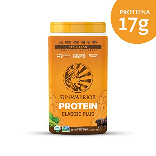 Sunwarrior Classic Plus Mélange de Protéines Chocolat 750 g