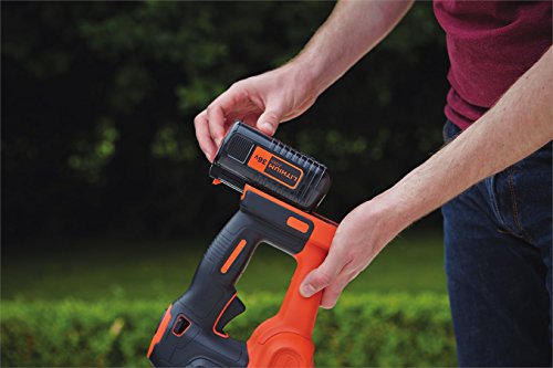 Black+Decker 36V 2.0Ah Akku-Heckenschere Antiblockierfunktion, inkl. Akku und Schnellladegerät, 55cm Schwertlänge, 22mm Schnittstärke, GTC36552PC, schwarz orange - 6