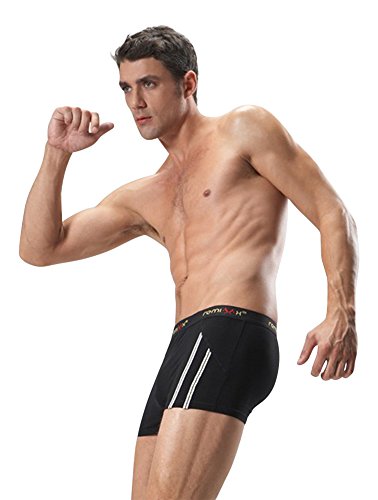 6er Pack Herren Retroshorts Boxershorts schwarz dunkelblau & mix M L XL oder XXL - 3