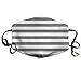 Produktbild Grey Striped Anti Dust Breathable Face Mouth Mask for Man Woman