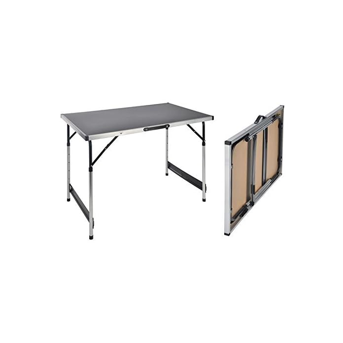 Universaltisch 100x60x73cm Campingtisch 4 Fach Hhenverstellbar Falttisch Tisch