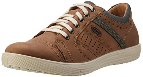 Jomos Ariva, Zapatos de Cordones Brogue para Hombre, Mehrfarbig (nuß/Ozean), 42 EU