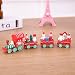 Produktbild Pottoa Weihnachts-HöLzerner Zug-Kinder Bevorzugen Weihnachtsgeschenke, Die Verzierungs-Baum-Dekorationen HäNgen Weihnachten Deko Zug Dekorations Weihnachtlicher Zierschmuck FüR Kinder