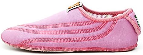 EJ Women's Fabric No Heel Round Closed Toe Solid Pull On Pumps-Shoes, Pink, 36
