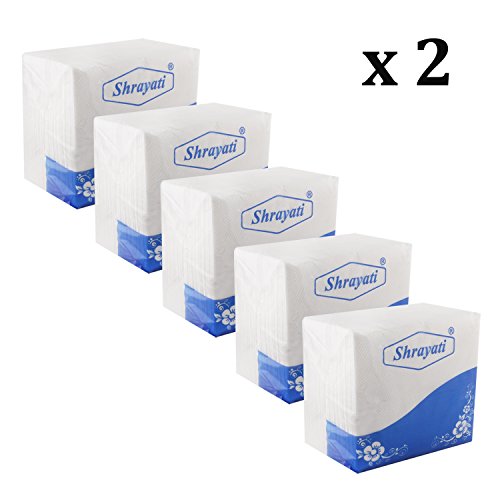 Shrayati Bring Best Tissue Paper for Party Wedding Elite Breakfast Paper Napkins (Tissue Paper) White Pack of 10 RS.265 (56.00% Off) - Amazon Shrayati Bring Best Tissue Paper for Party Wedding Elite Breakfast Paper Napkins (Tissue Paper) White Pack of 10 RS.265 (56.00% Off) - Amazon