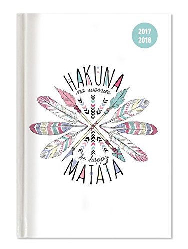 Collegetimer Hakuna Matata 2017/2018 - Schülerkalender A5 - Weekly - 224 Seiten