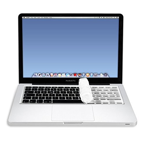 kwmobile Tastaturschutz Apple MacBook Pro 13″ 15″ (ohne Retina) / iMac Keyboard – QWERTZ Silikon Laptop Tastaturfolie – Notebook Tastaturschutzfolie Transparent - 2