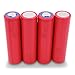Produktbild enkviSten 4X Akku Sanyo/Panasonic NCR18650GA - 3500mAh 10A, Menge: 4 Stück