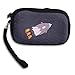 Produktbild Rocket Flies in Space Portable Washable Wristlets Bag Clutch Wallets, Change Purse,Coin Purse Zipper Small Wallets Pouch