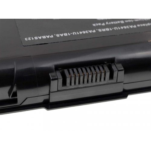 Akku für Toshiba Qosmio X300-11L, 14,4V, Li-Ion - 3