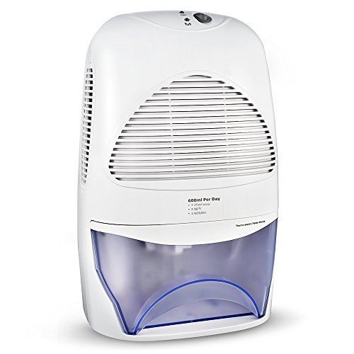 Topop Luftentfeuchter mit 2000mL Wassertank Großvolumige Luftentfeuchter Air Dryer Luftreinigungsfunktion Feuchtigkeitsentzugfähigkeit (600ml pro Tag) für Zimmer, Schrank, Büro, Keller, Wandschrank, Badezimmer - 8
