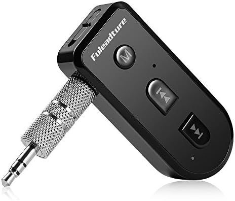 Bluetooth Receiver, Fuleadture Portable Mini Wireless Bluetooth Adapter Hands-Free Car Kit for Home Audio Music Streaming Sound System