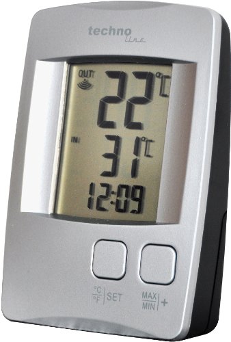 Technoline Wetterstation WS 9116 mit Innen- und Außentemperaturanzeige