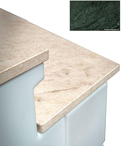 Tera Counter Wave Long lighting and marble Made in Italy