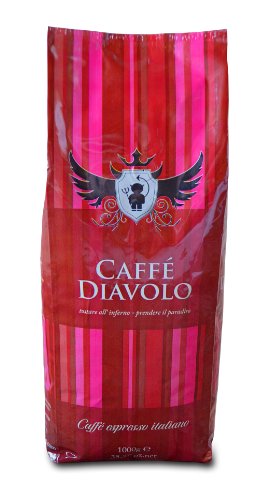 Caffé Diavolo Rosso Espresso, 1000 Gramm, Bohne