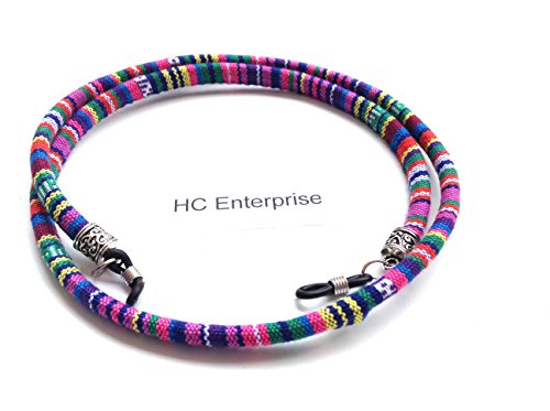 HC Enterprise Rundes Brillenband, 3 Stück, Ethno-Stil - 3