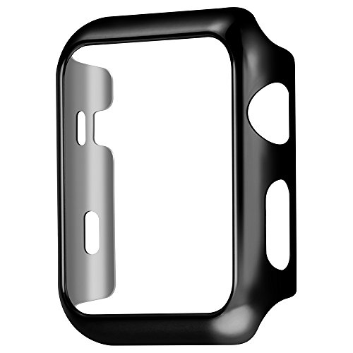 Pinhen Apple Watch Funda Series 2 HOCO Funda Protector de Pantalla de Met  lico Ligero para Apple Watch Series 2  42MM Black 