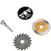 Produktbild 3 * Sägeblatt zu Vielzwecketiketten Kreissägeblatt Cutter 54.8 x 11.1 mm für Tischlerei Schnitt Werkzeug drehbar + Bohrfutter Set