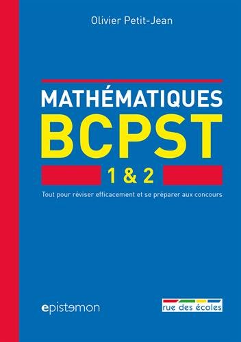 Mathématiques BCPST 1  &  2