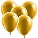 Produktbild 50x Rundballons GOLD GLÄNZEND Ø30cm + Geschenkkartenset + PORTOFREI mgl. + Helium & Ballongas geeignet. High Quality Premium Ballons vom Luftballonprofi & deutschen Heliumballon Experten. Tolle Luftballondeko und Geschenkidee mit Ballons.