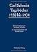 Carl Schmitt Tagebücher 1930 bis 1934 by