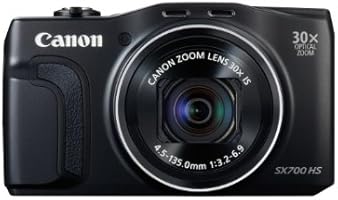 Canon PowerShot SX700 HS Appareil photo num&eacute;rique compact 16,1 Mpix &Eacute;cran LCD 3" Zoom optique 30X Noir