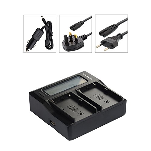 Dot Foto Nikon EN-EL15 Chargeur double     charge 2 piles en m  me temps -   cran d   tat LCD - 12v DC - sortie USB -   quivalente    Nikon MH-25