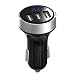 Produktbild MMLC Intelligente AP03 Portable 3 USB Ports Auto Ladegerät Schnelllade Reiseadapter UQ Car Charger (Silber)